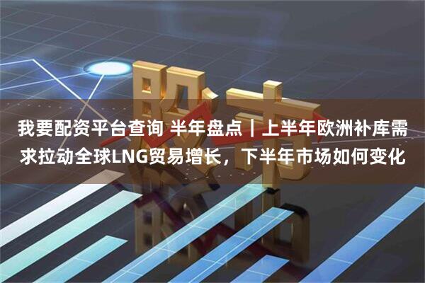 我要配资平台查询 半年盘点｜上半年欧洲补库需求拉动全球LNG贸易增长，下半年市场如何变化